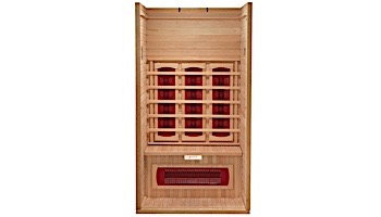 GoldenDesigns Dynamic Cindy I 1-2 Person Ceramic Far Infrared Sauna | DYN-9101-01