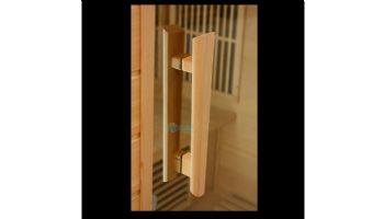 Golden Designs Maxxus 3-Person Low EMF FAR Infrared Carbon Corner Sauna | Hemlock | MX-K356-01