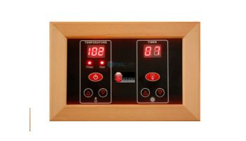 Golden Designs Maxxus 4-Person Low EMF FAR Infrared Carbon Sauna | Hemlock | MX-K406-01