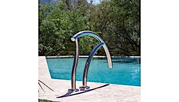 Inter-Fab Designer Series Economy Grab Rail Single | 1.90" x .065" Thickness Powder Coated Black | DR-G3DE065-SINGLE-2