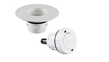 Pentair In-Floor formerly A&A Manufacturing 9/16" Turbo Clean Head Replacement with Adapter | White | 555807 | 236011