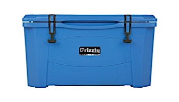 Grizzly Coolers 40 Quart Cooler with BearClaw™ Latches and Molded-in Heavy Duty Handles | Blue | IRP-9080-B