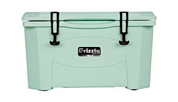 Grizzly Coolers 40 Quart Cooler with BearClaw™ Latches and Molded-in Heavy Duty Handles | Sea Foam Green | IRP-9080-SG