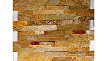 Natural Stone Dogear Corner | Desert Gold | Dressed Quartzite