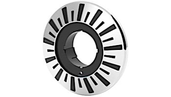 Brilliant Wonders 1.5" LED Light Faceplate Stainless Steel Black Accent | 25503-514-220