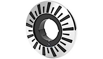 Brilliant Wonders 1.5" LED Light Faceplate Stainless Steel | Dark Gray Accent | 25503-517-220