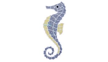 AquaStar Swim Designs Large Seahorse Pre-Filled Frame | F2018-01