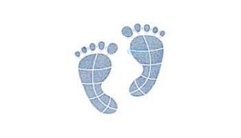 AquaStar Swim Designs Small Footprint Pre-Filled Frame | Set of 2 | F2019-01