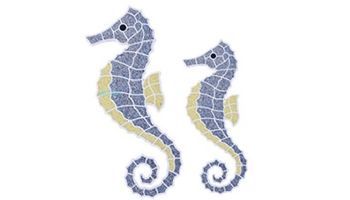 AquaStar Swim Designs Sea Horse Pre-Filled Frames Set | 1 Medium 1 Large  | F2031-01