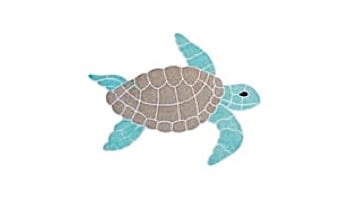 AquaStar Swim Designs Small Turtle Pre-Filled Frame | F2022-01