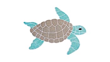 AquaStar Swim Designs Large Turtle Pre-Filled Frame | F2024-01