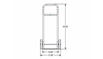 Aqua Creek Pro Pool - XR Lift Transport Cart F-914STC