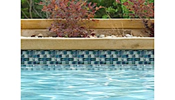 National Pool Tile Aquascapes 1x1 Glass Tile | Aquamarine | OCN-AQUAMARINE