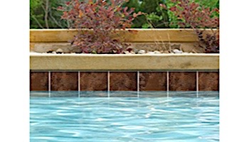 National Pool Tile Coral 6x6 Series | Brown | CRL-BROWN
