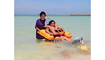 Aqua Creek Floating Beach Wheelchair | F-017WWBC