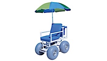 Aqua Creek Beach Access Chair with 4 Large Wheels | F-013BAC