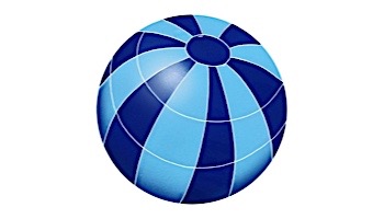 Artistry In Mosaics Beach Ball Blue Mosaic | 11" | BBABLUM