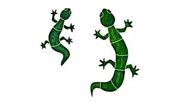 Artistry In Mosaics Gecko Green Mosaic | Small - 6" x 10" | GECGRES