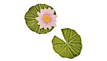 Artistry In Mosaics Lily Pad Mosaic | 6" x 6" | LPAGRES