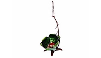 Desert Steel Tulip Tree Blossom Hanging Bird Feeder | 409-109