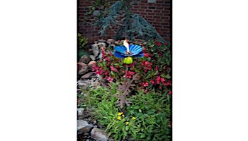 Desert Steel Himalayan Poppy Garden Torch | 409-005
