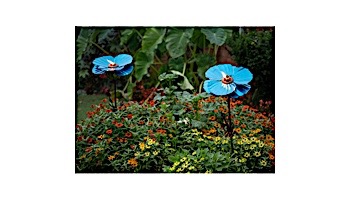 Desert Steel Himalayan Poppy Garden Torch | 409-005
