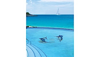 Artistry In Mosaics Sailfish Group with Shadow Mosaic | Small - 41" x 51" | SSHGRPS