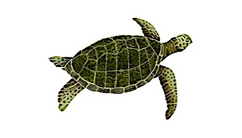 Artistry In Mosaics Sea Turtle Green Mosaic | Medium - 16" x 21" | SEAGRERM
