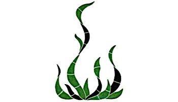 Artistry In Mosaics Seagrass Mosaic | Small - 16" x 11" | SGRGREOS