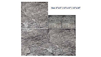National Pool Tile Firestone 6x6 Series | Gray | FRST-GRAY