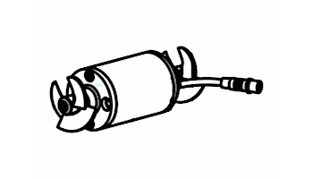 Aqua Products Pump Motor, 48VDC, Double Shaft with PowerWash | S1A6037