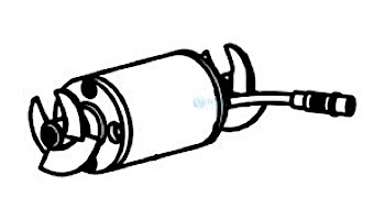 Aqua Products Pump Motor, 48VDC, Double Shaft with PowerWash | S1A6037
