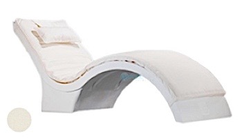 Ledge Lounger Chaise Cushion with Pillow | Oyster | LLCC-O