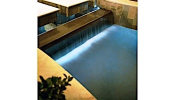 Savi 48" X-Stream Fall with 10' Fiber - Double Fiber - 2 Runs of 100 Strand Clear Fused 10F | NO Driver | OAWF-48-9-XS-10F