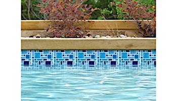 National Pool Tile Fusion Mosaic Glass Tile | Royal Blue | FS-ROYAL