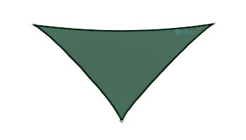 Coolaroo Coolhaven Triangle Shade Sail | 12-Foot Heritage Green | 473785