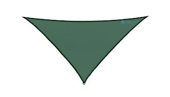 Coolaroo Coolhaven Triangle Shade Sail | 18-Foot Heritage Green | 473877