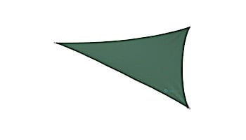 Coolaroo Coolhaven Triangle Shade Sail | 18-Foot Heritage Green | 473877