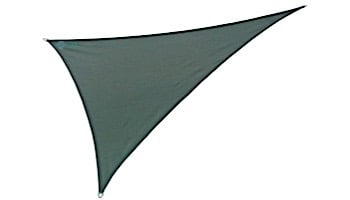 Coolaroo Coolhaven Right Triangle Shade Sail | 15x12x9 Foot Heritage Green | 473846