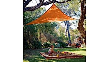 Coolaroo Kool Kolors Triangle Shade Sail | 9-Foot Orange | 434526