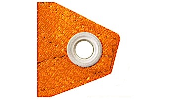 Coolaroo Kool Kolors Triangle Shade Sail | 9-Foot Orange | 434526