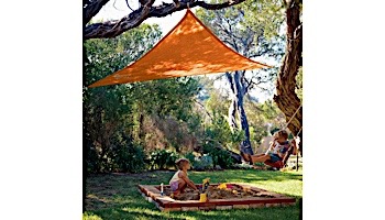 Coolaroo Kool Kolors Triangle Shade Sail | 9-Foot Orange | 434526