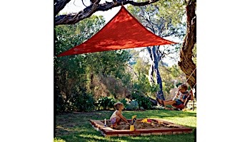 Coolaroo Kool Kolors Triangle Shade Sail | 9-Foot Red | 434519