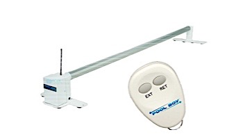 Pool Boy III Battery Powered Solar Blanket Reel System | For Pools Up To 20' Wide | Fixed Height | 8105