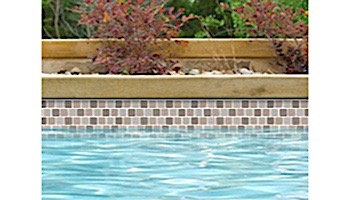 National Pool Tile Cornerstone 1x1 Series | Mocha | CNRST-MOCHA