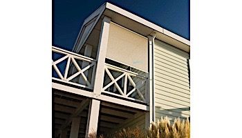Coolaroo® 80% UV Block Exterior Cordless Sun Shade | 6x6 Foot Almond | 474799