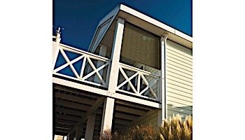 Coolaroo® 90% UV Block Exterior Cordless Sun Shade | 4x6 Foot Mocha | 462123