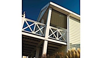 Coolaroo® 90% UV Block Exterior Cordless Sun Shade | 6x6 Foot Mocha | 474768