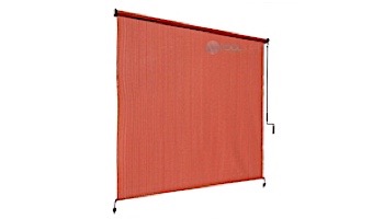 Coolaroo® 90% UV Block Exterior Cordless Sun Shade | 4x6 Foot Mocha | 462123