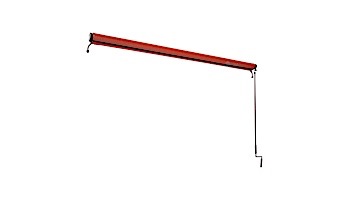 Coolaroo 90% UV Block Exterior Cordless Sun Shade | 8x6 Foot Terracota | 462000